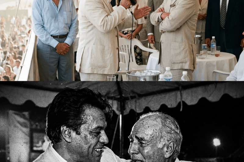 Juan Gabriel DETUVO el Show Cuando Vio a un Organizador del Festival Negando Agua a un Anciano