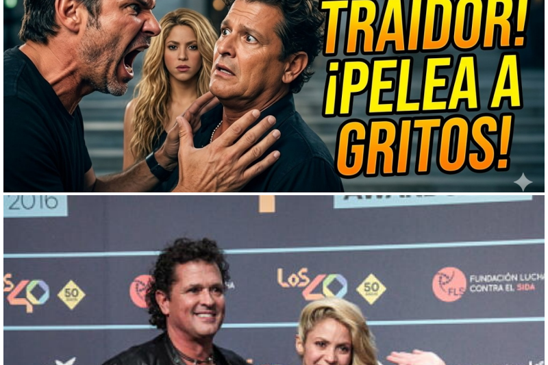 El Escándalo de la Traición: Antonio de la Rúa Estalla de Furia Contra Carlos Vives por Defender a Piqué en Pleno Renacer de Shakira