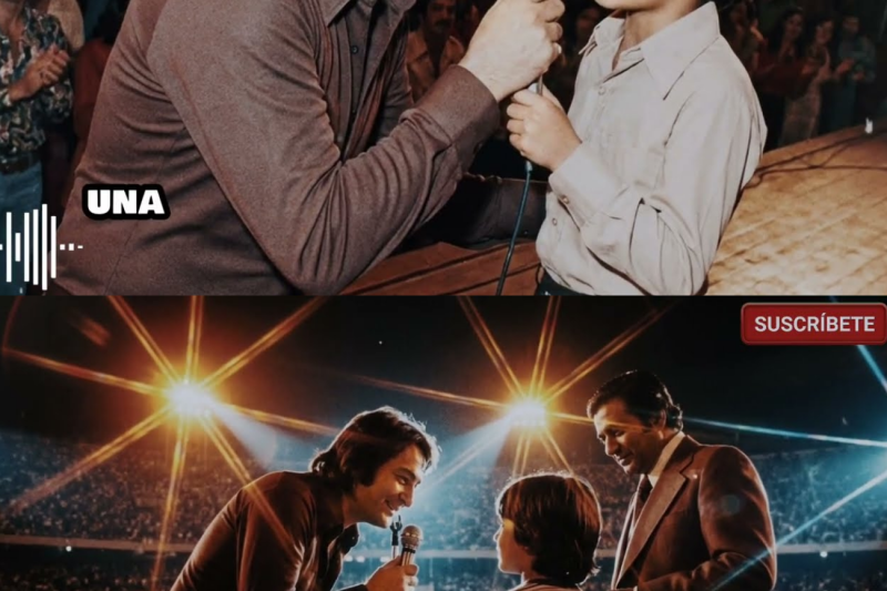 Nino Bravo DETUVO el CONCIERTO al ver a un Empresario tratando Mal a un Niño POBRE