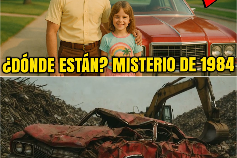 Una niña y su padre desaparecieron en 1984 — 16 años después, esto se encontró en un desguace.