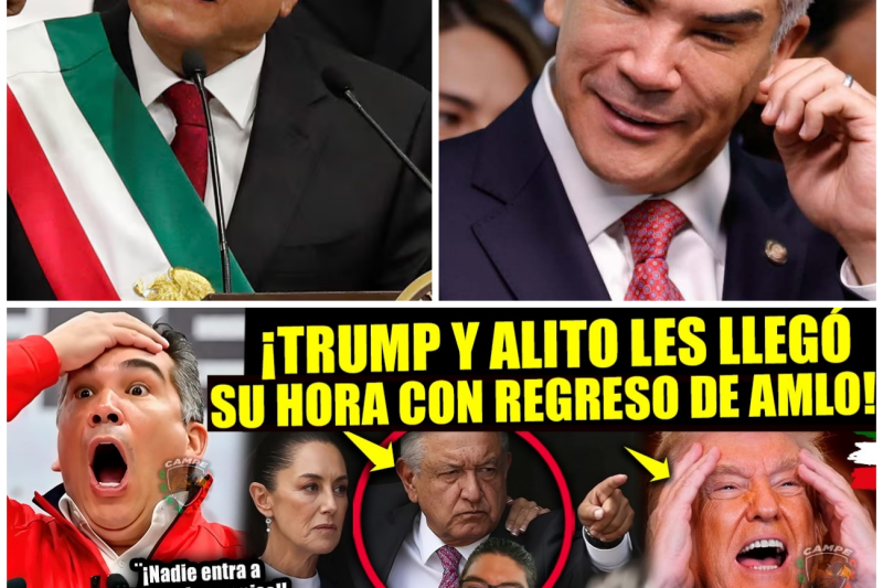 ¡AMLO Reaparece y Pone a Trump en su Lugar! Alito y la Oposición Lloran ante el Triunfo de la 4T