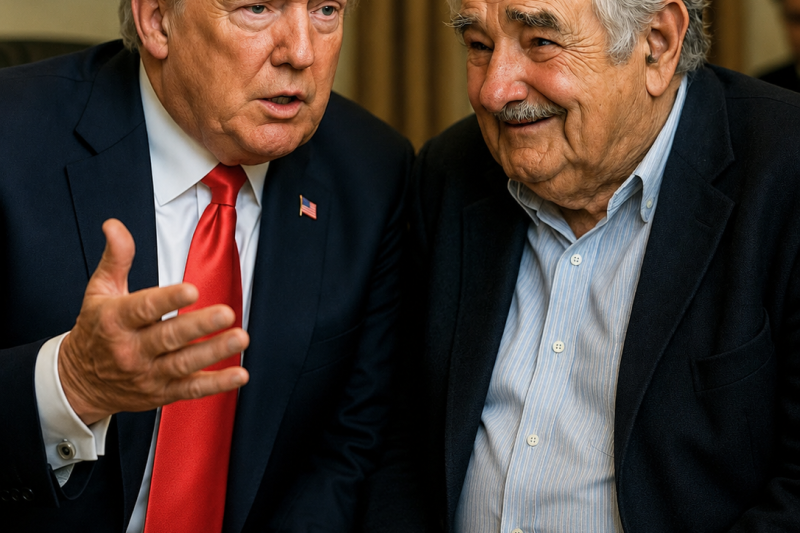 Donald Trump pregunta si vale la pena ser pobre a José Mujica —la respuesta de Mujica lo emociona