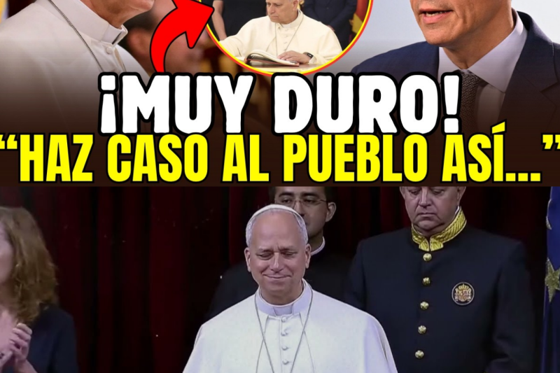 El Papa León XIV sacude el Congreso con una firme defensa de la dignidad humana frente a las leyes del Gobierno