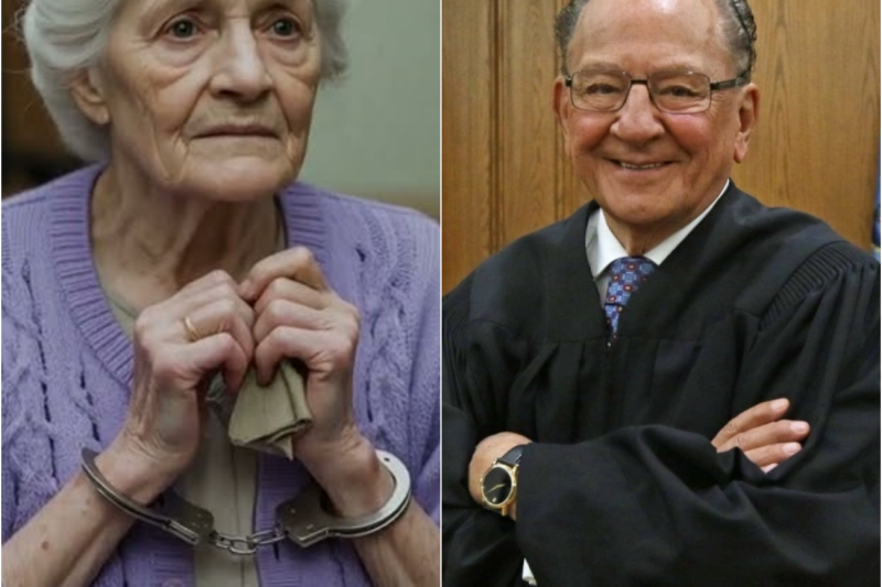 Anciana de 82 Años Entra Esposada… El Juez Caprio Lee Su Crimen y Llora