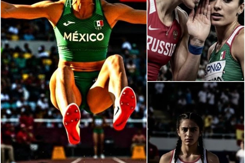 “‘No superarás mi marca’ — gritó la campeona rusa… y la mexicana brilló en el salto triple