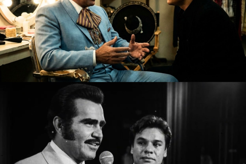 Vicente Fernández DESAFIÓ a Juan Gabriel: “Muéstrame el Verdadero Mariachi” — Lo que Ocurrió Después