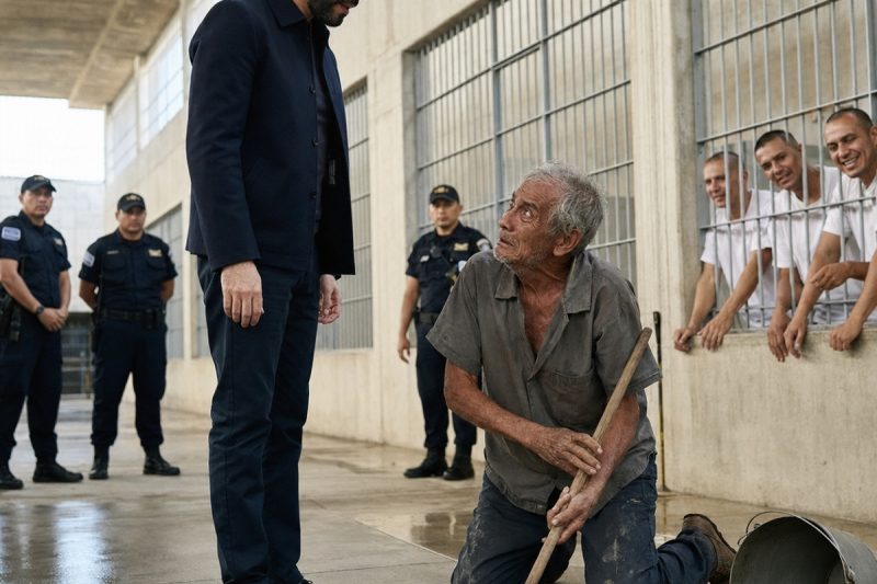 El presidente vio a un anciano arrodillado en prisión, pero al seguirlo descubrió una pobreza que nadie quería mostrar