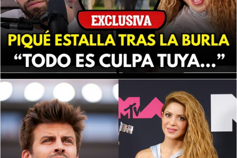 Gerard Piqué estalla en pleno directo y culpa directamente a Shakira tras sufrir una humillante burla viral en Ceuta