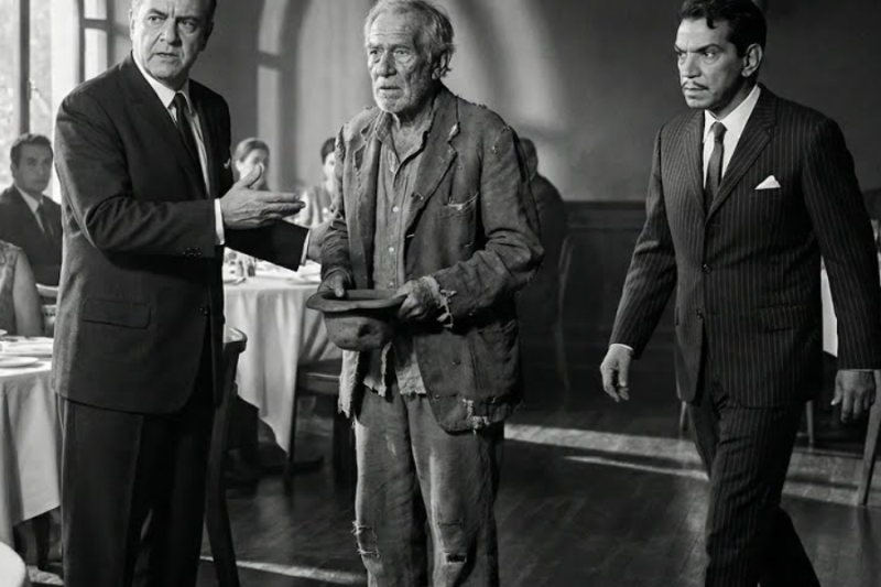 Cantinflas vio anciano siendo EXPULSADO de restaurante—lo que hizo dejó a todos SIN PALABRAS