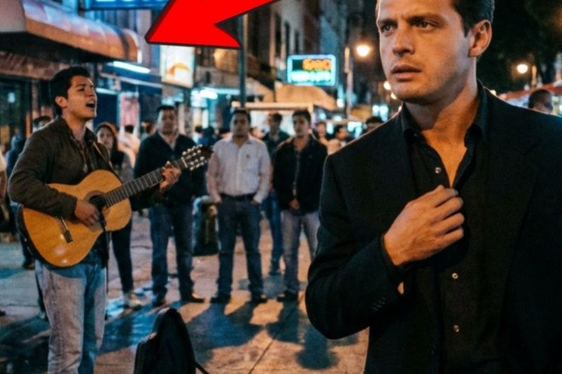 Luis Miguel Escuchó su Propia Voz en la Calle — Nadie Esperaba Lo Que Pasó en 30 Minutos