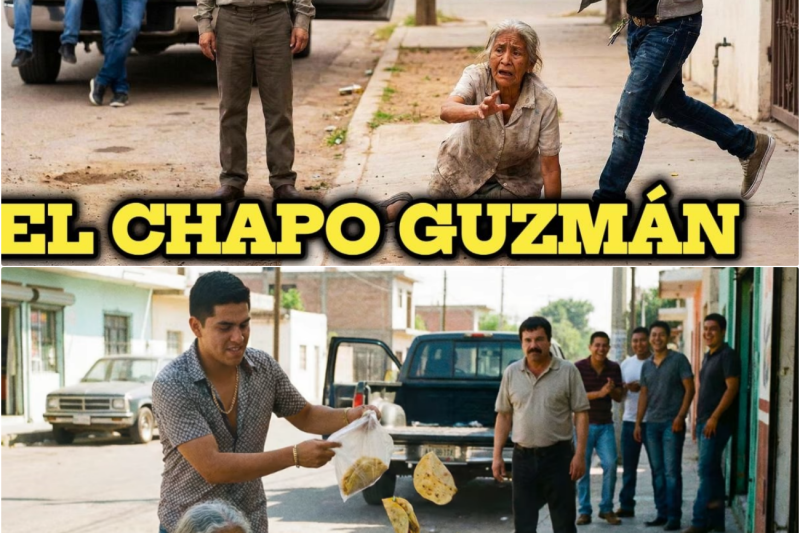 Tiraron La Comida De Una Abuela Y El Chapo Se Levantó — Y El Karma Llegó Al Instante