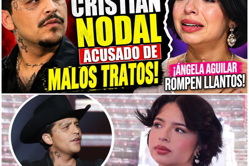 Nodal, Ángela y Pepe Aguilar: la nueva polémica que vuelve a poner su matrimonio bajo la lupa