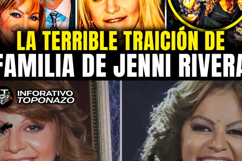 JENNI RIVERA FUE TRAICIONADA BRUTALMENTE y TODA su FAMILIA se GASTÓ sus MILLONES