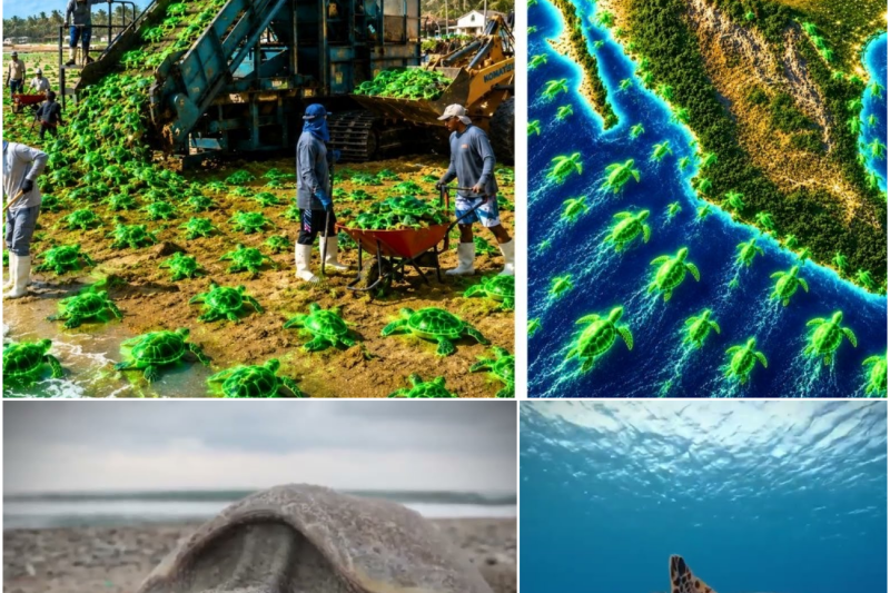 El Milagro de la Marea Viva: Cómo México Salvó a Millones de Tortugas de la Extinción y Transformó su Economía