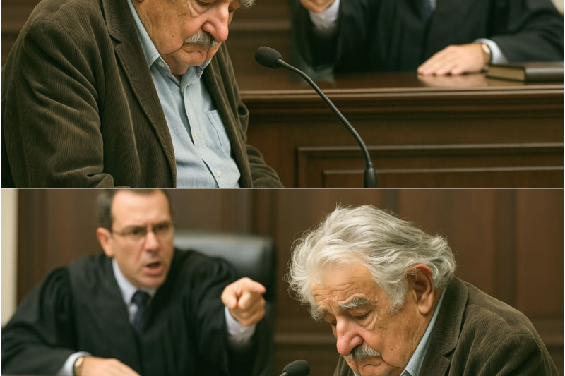 Juez humilla a José Mujica en plena audiencia — su respuesta emociona al país