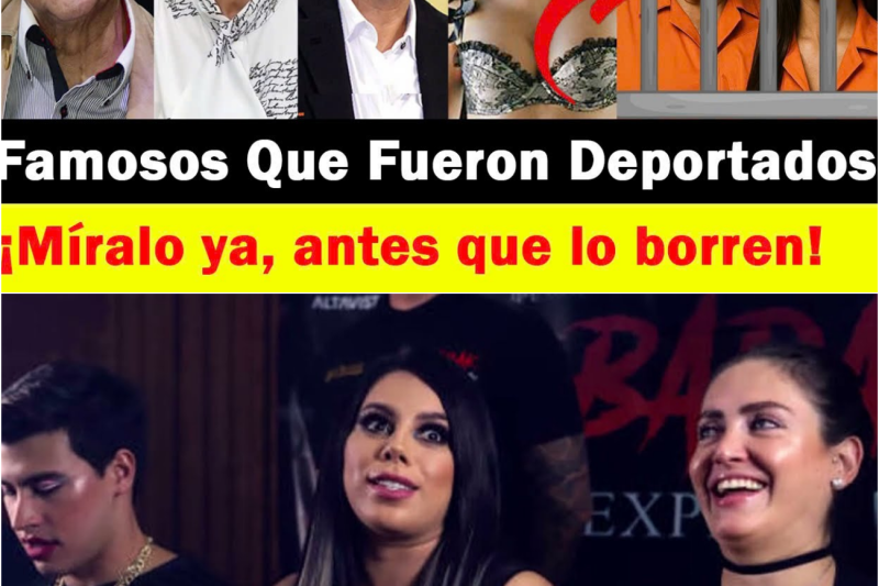 El Ocaso del Sueño Americano: Los Expedientes Prohibidos de los Famosos que Fueron Deportados en la Cúspide de la Fama