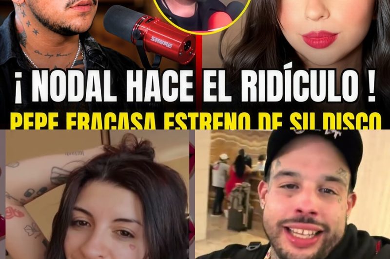  ¡BOMBA! Nodal OLVIDA a Inti en Entrevista mientras Pepe FRACASA ESTRENO de DISCO y Ángela HUMILLADA  