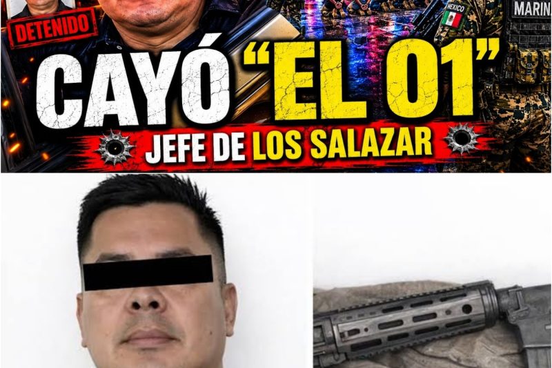 ASÍ CAYÓ EL 01: JEFE DE LOS SALAZAR QUE ATACABA CON DRONES AL EJÉRCITO
