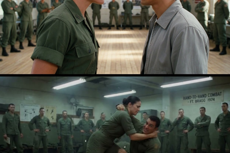 Mujer Sargento eligió a un hombre — no sabía que era Bruce Lee. Nunca olvidó ese día