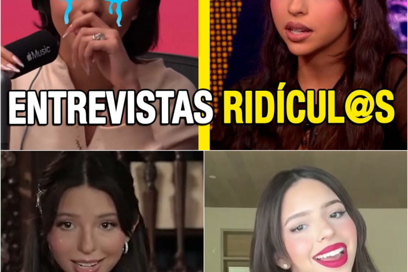 El Declive de la Cordura Mediática: Las Declaraciones Más Absurdas y Contradictorias de Ángela Aguilar que Sacudieron al Público
