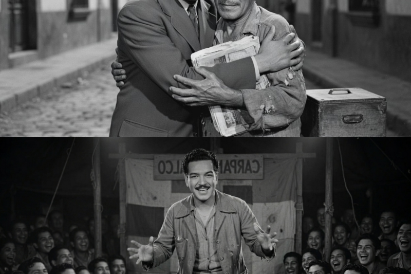 CANTINFLAS encontró a su mejor amigo viviendo en POBREZA EXTREMA… y la verdad lo dejó en SHOCK
