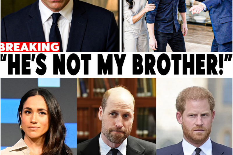 El fin de una era: El Príncipe William cierra la puerta definitivamente a Harry y Meghan
