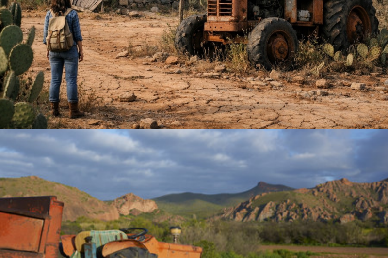 Rechazada por su propio padre, compró el peor rancho de la región… y el viejo tractor guardaba un…