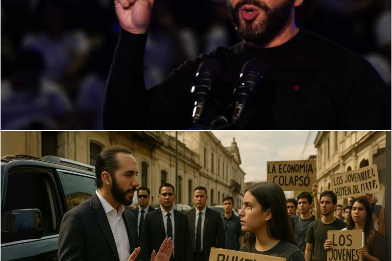 Líder Estudiantil Protestó a Bukele – Nadie Esperaba Esta Reacción al Detener su Convo