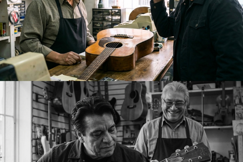 El Dueño de la Casa de Empeño Dijo: “Esta Guitarra Pertenece a Juan Gabriel” — Pero Aquel Hombre Era