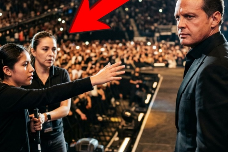 Una Joven Ciega de 16 Años Tocó el Rostro de Luis Miguel — Su Reacción Conmovió a 15,000 Personas