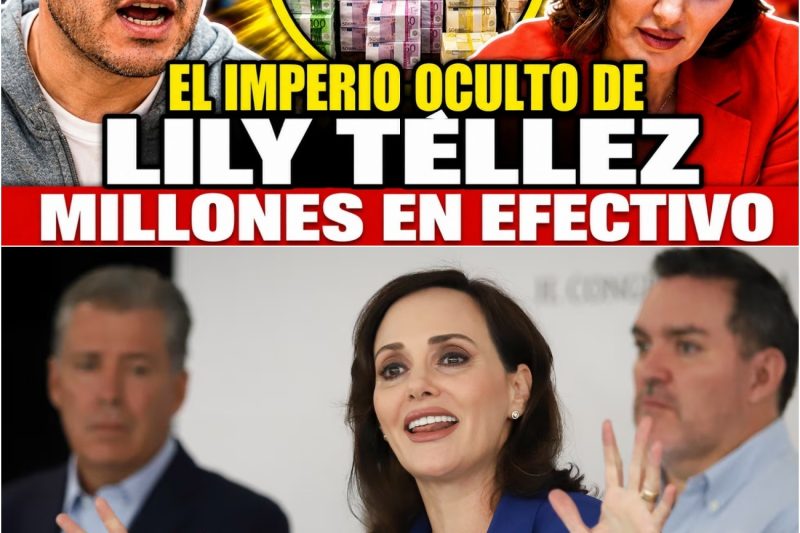 HARFUCH DESTAPA el IMPERIO OCULTO de LILY TÉLLEZ: ,MILLONES en EFECTIVO y MÁS ESCANDALOS