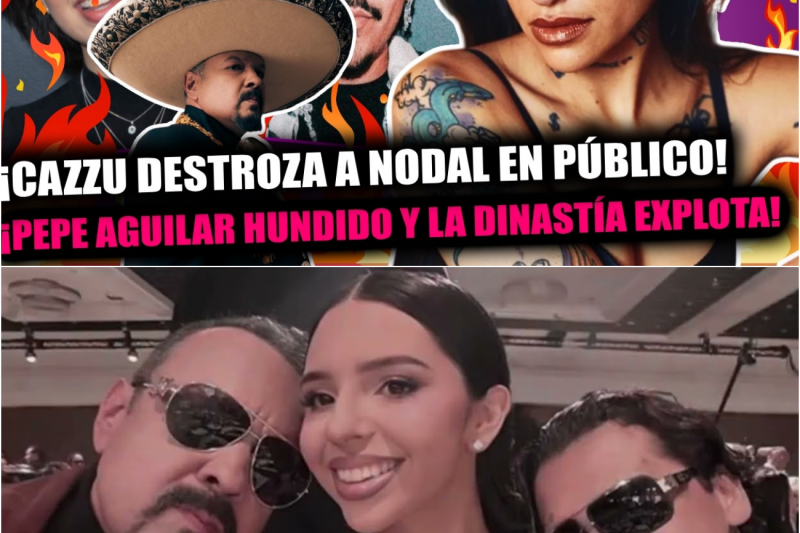 ¡Guerra Total! Cazzu Destroza a Nodal con una Canción y la Dinastía Aguilar Queda Expuesta en un Escándalo Legal y Mediático