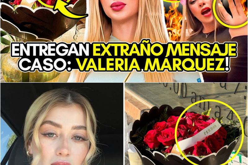 Giro de horror en el caso de Valeria Márquez: Un perturbador arreglo de flores con la palabra “PERDÓN” y videos de sus amigas encienden las alarmas de la Fiscalía