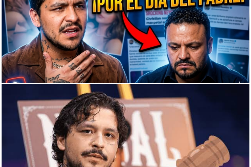 Guerra en la dinastía González: Christian Nodal enfrenta a su padre con una demanda judicial en una fractura familiar irreversible