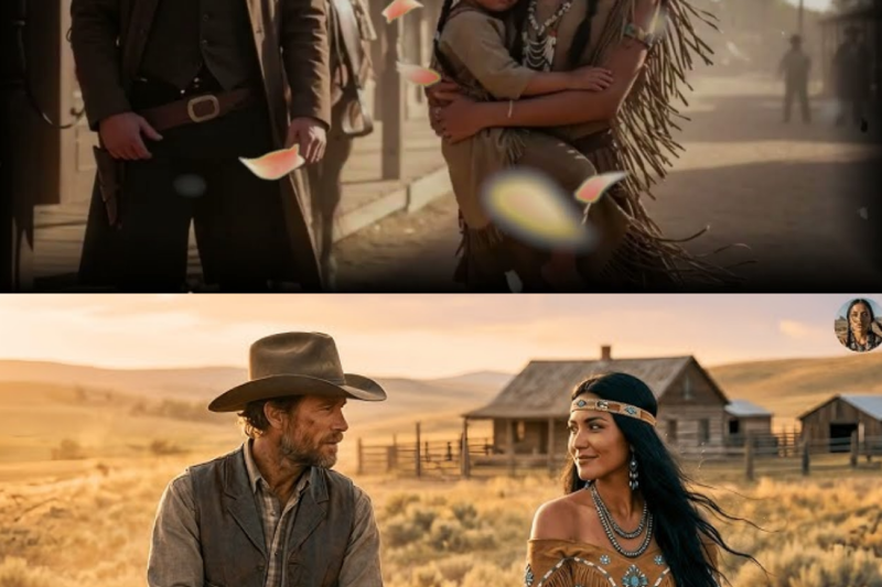 “Por Favor, Contrátame Una Noche… Mi Hija Está Hambrienta”, Dijo la Viuda Apache Pero el Vaquero…