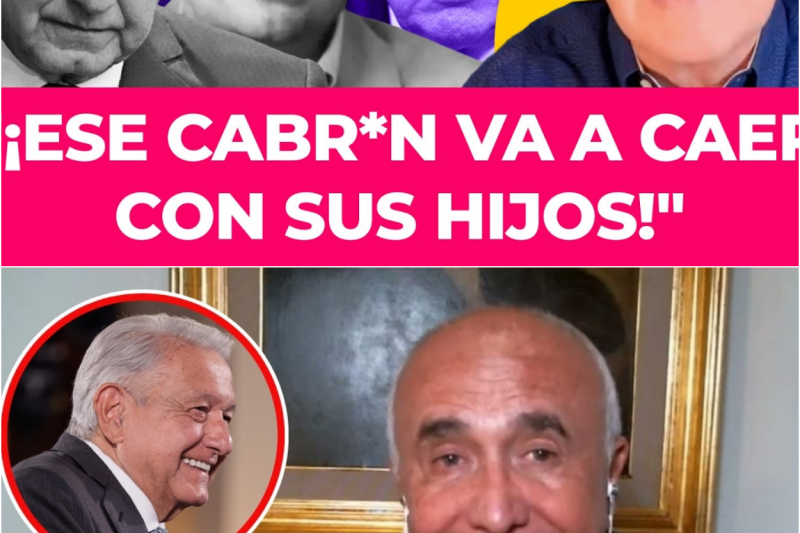 ¡El estallido que paralizó a la nación! Pedro Ferriz rompe el silencio y destapa la red criminal de AMLO y su hijo en directo