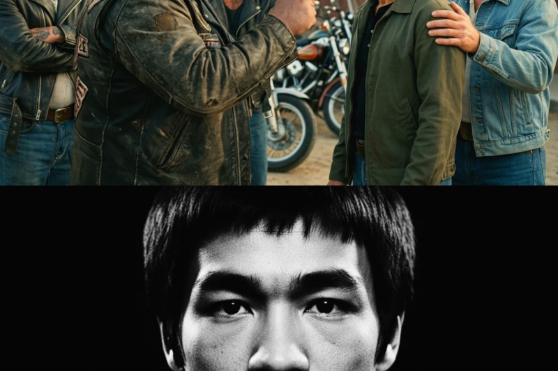 Moteros Intentaron Destruir el Bar de Chuck Norris – Entonces Bruce Lee Apareció