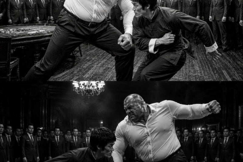 Un asesino ruso de la KGB de 2,18 metros apostó 500.000 dólares a que nadie aguantaría ni 5 segundos. Bruce Lee entró sonriendo.