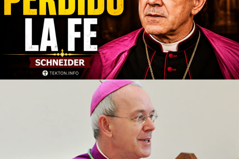 Un obispo rompe el silencio y denuncia la perdida de fe en los altos cargos de la Iglesia