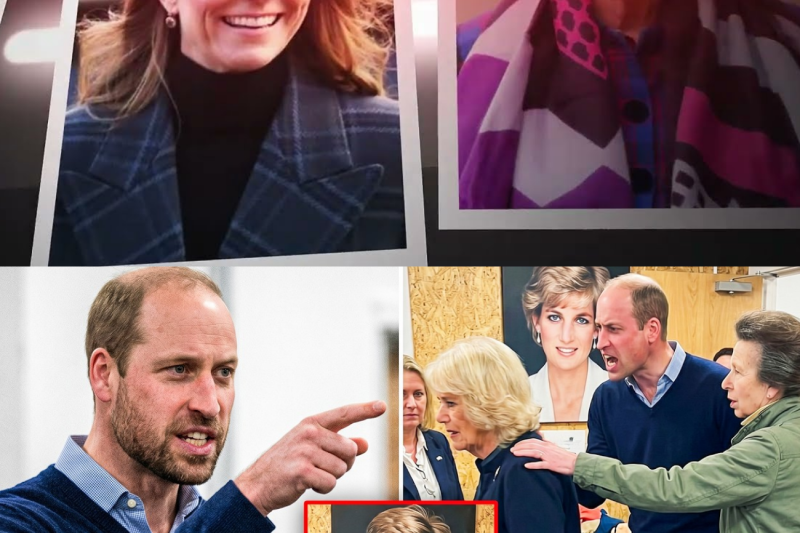 Venganza en Buckingham: La alianza secreta de la Princesa Ana y el Príncipe Guillermo para honrar a Diana pone en jaque a la Reina Camila