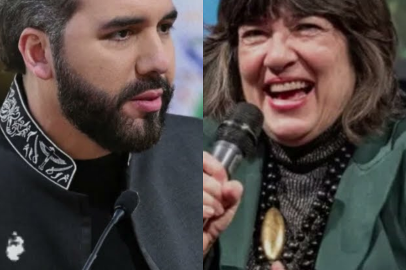 Christiane Amanpour cuestionó a Bukele en vivo; segundos después, todo cambió