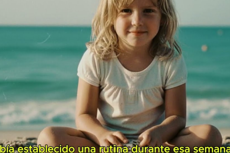 Niña desapareció en la playa, después de 18 años apareció en una transmisión