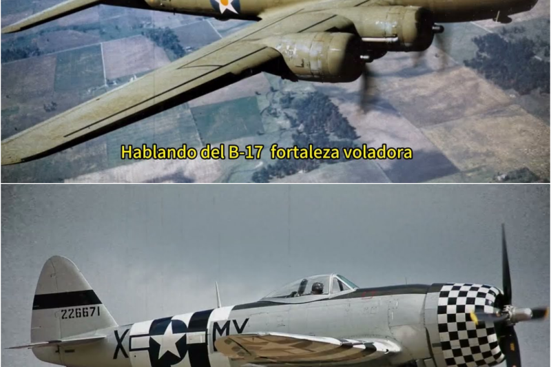 El piloto del P-47 que desafió la muerte: luchó contra 20 cazas para salvar 9 compañeros