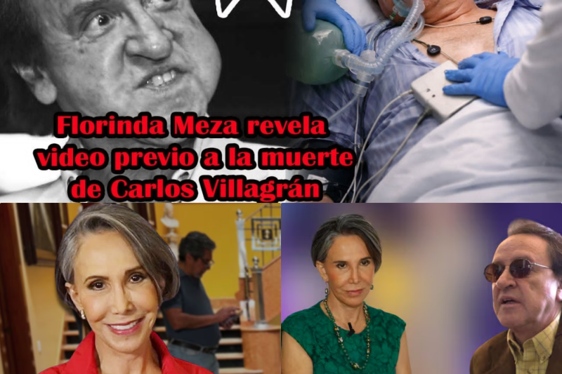 El último adiós: Florinda Meza revela la existencia de un íntimo video previo al fallecimiento de Carlos Villagrán