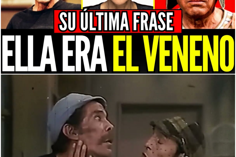 Chespirito NO pudo despedirse de Don Ramón… por la mujer que él llamó “veneno”