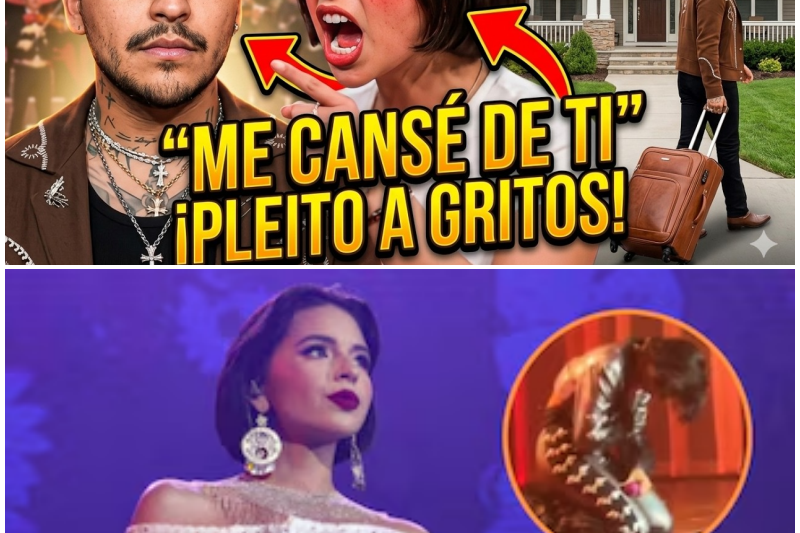 ¡Tensión Incontenible en el Rancho! Ángela Aguilar Expulsa a Christian Nodal a Gritos tras Llegar Ahogado en Alcohol y Exige Sumisión ante Pepe Aguilar