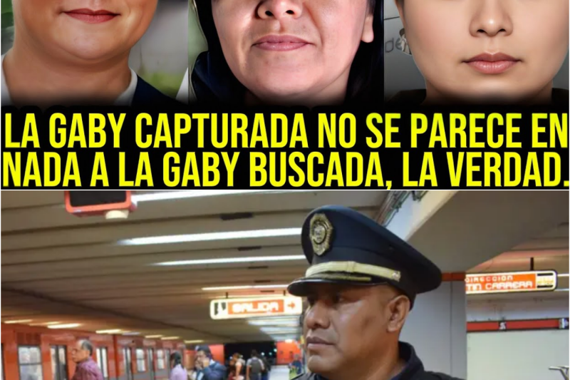 No sé parecen en nada. Que está pasando aquí, ¿se equivocó la policía o la población mexicana?