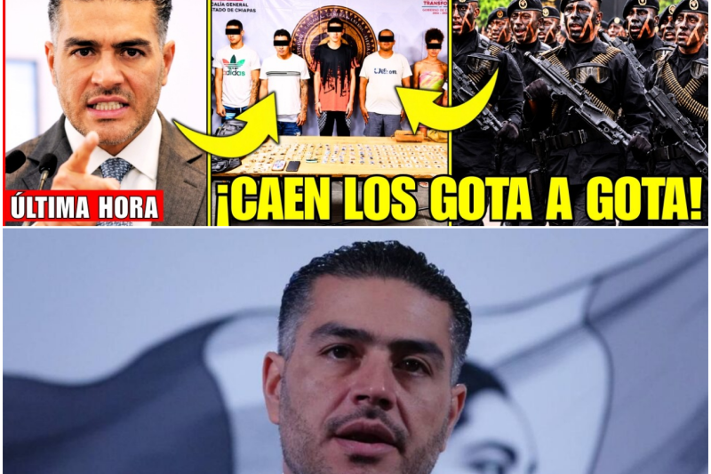 ¡Golpe letal a la mafia Gota a Gota! Harfuch desmantela brutal red de extorsión tras mega operativo nocturno en Chiapas