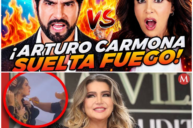 ¡Le Arrancó la Máscara! Arturo Carmona Estalla en Furia y Humilla Públicamente a Elisa Beristain tras Falsas Acusaciones Familiares