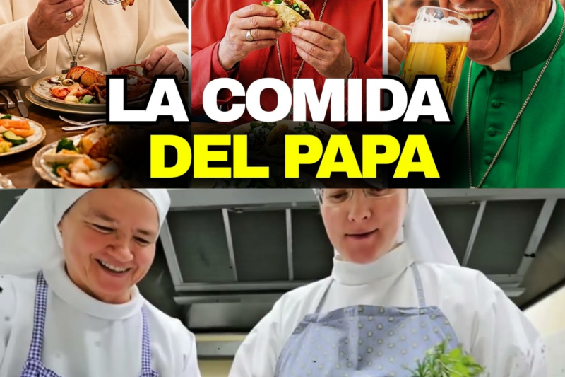 Los secretos mejor guardados de la mesa papal revelan la impactante y oculta humanidad de los líderes del Vaticano